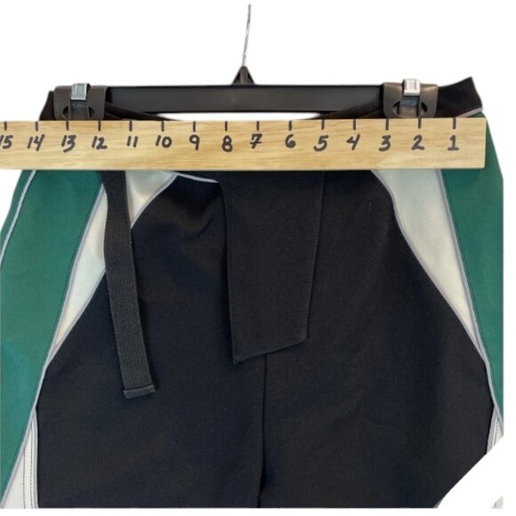 I.AM.GIA Motocross Streetwear Electra Pants in Green, Black & White Colorblock - Picture 7 of 9